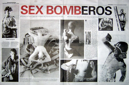En prensa-CALENDARIO DE BOMBEROS 2004