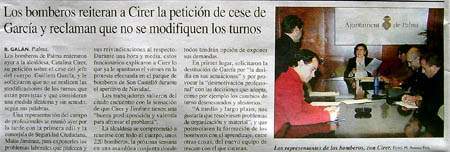 Diario de Mallorca 23-12-03